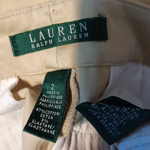 Lauren Ralph Lauren green label women's size 2 khaki pants - Picture 17 of 17